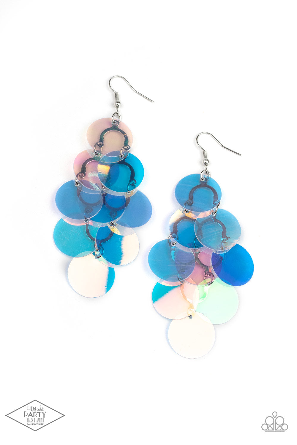 Mermaid Shimmer - Multi Earring