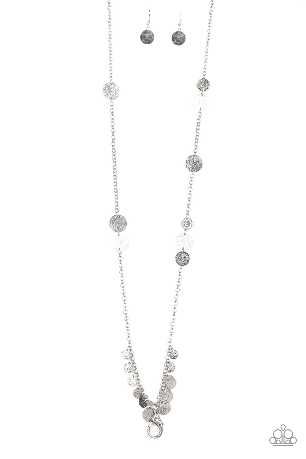 Trailblazing Trinket - Silver Lanyard Necklace
