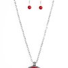 Sedimentary Colors - Red Necklace