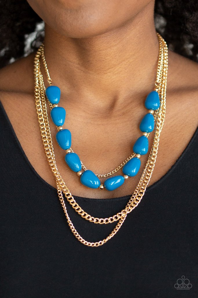 Trend Status - Blue Necklace