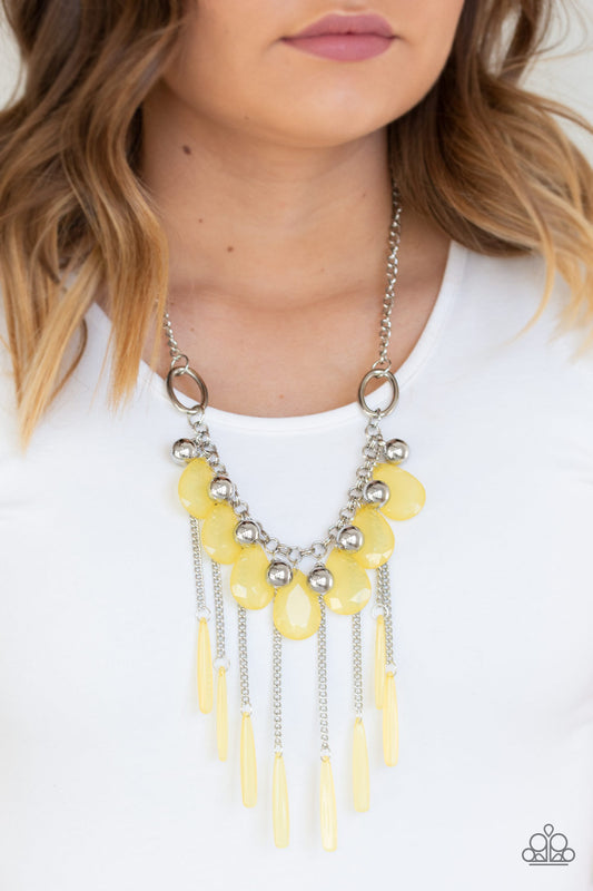 Yellow Roaring Riviera Necklace