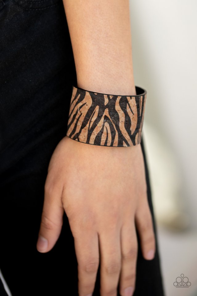 Zebra Zone - Black Bracelet
