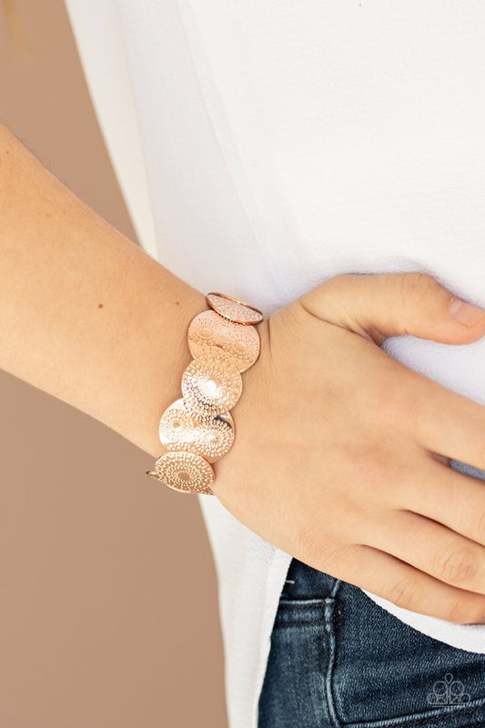 Pleasantly Posy - Rose Gold Bracelet