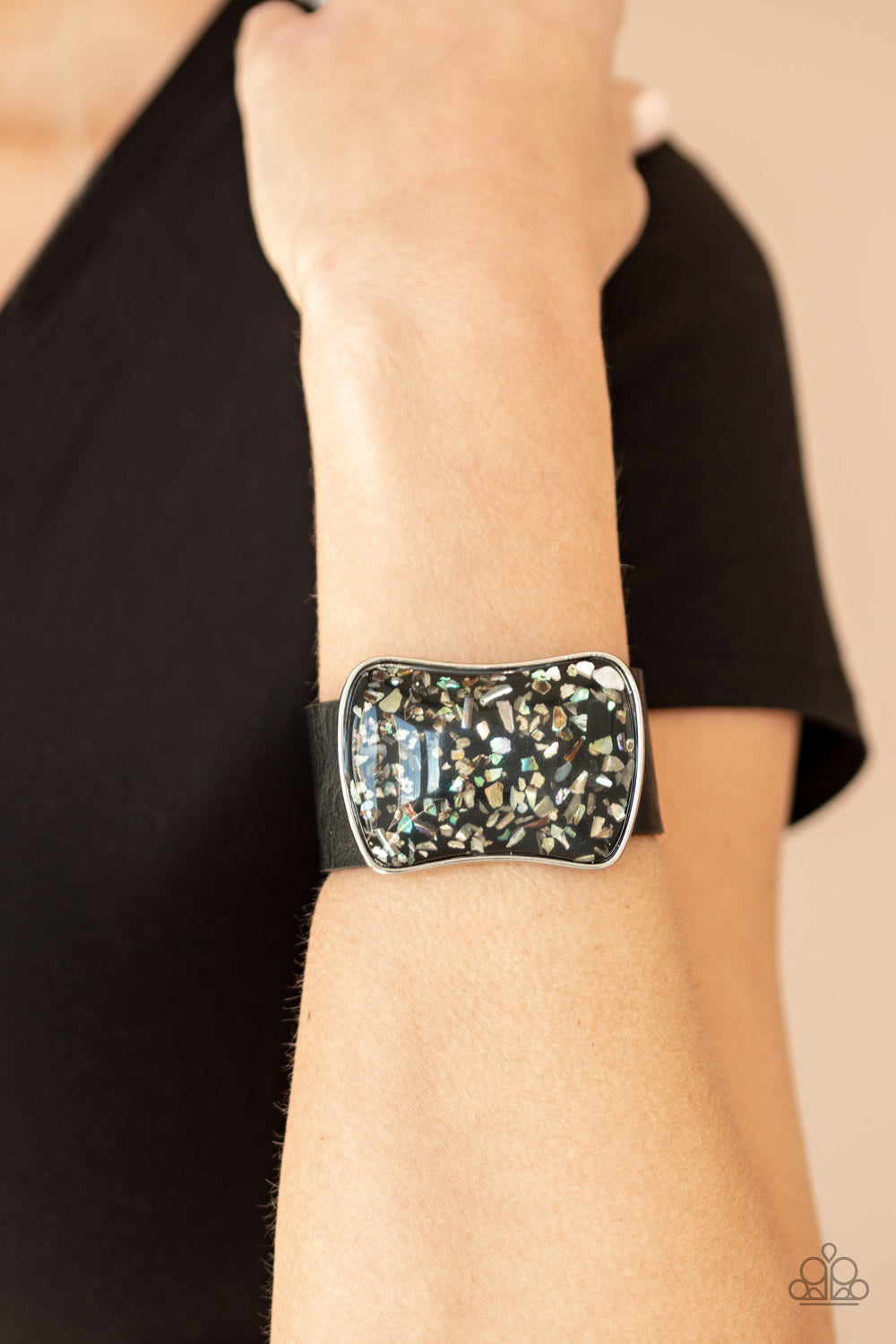 Twinkle Twinkle Little ROCK STAR - Black Bracelet