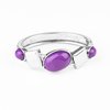 Abstract Appeal - Purple Bracelet