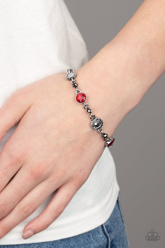 Stargazing Sparkle - Red Bracelet