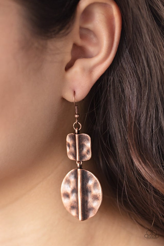 Lure Allure - Copper Earrings