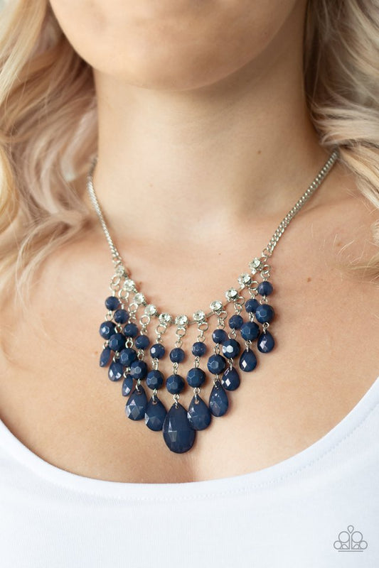 Social Network - Blue Necklace