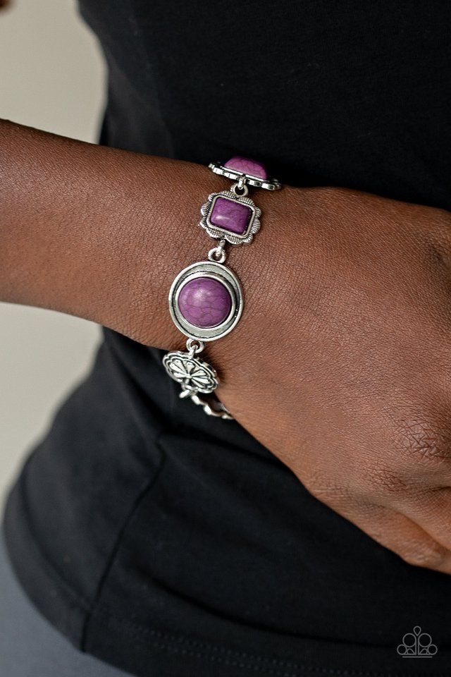 Gorgeously Groundskeeper - Purple Bracelet