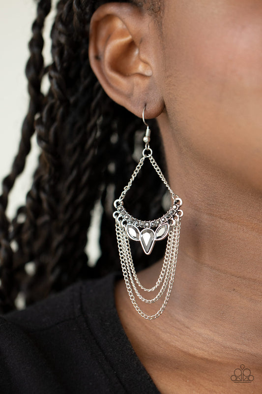 Burst Into TIERS - Silver Earring