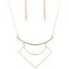 Egyptian Edge - Gold Necklace