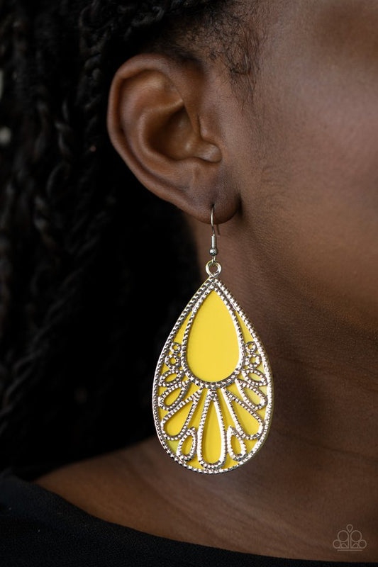 Loud and Proud - Yellow Earrings