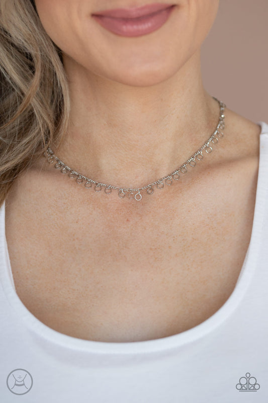 Minimalist Magic - Silver Choker Necklace