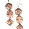 Mixed Movement - Copper Earring