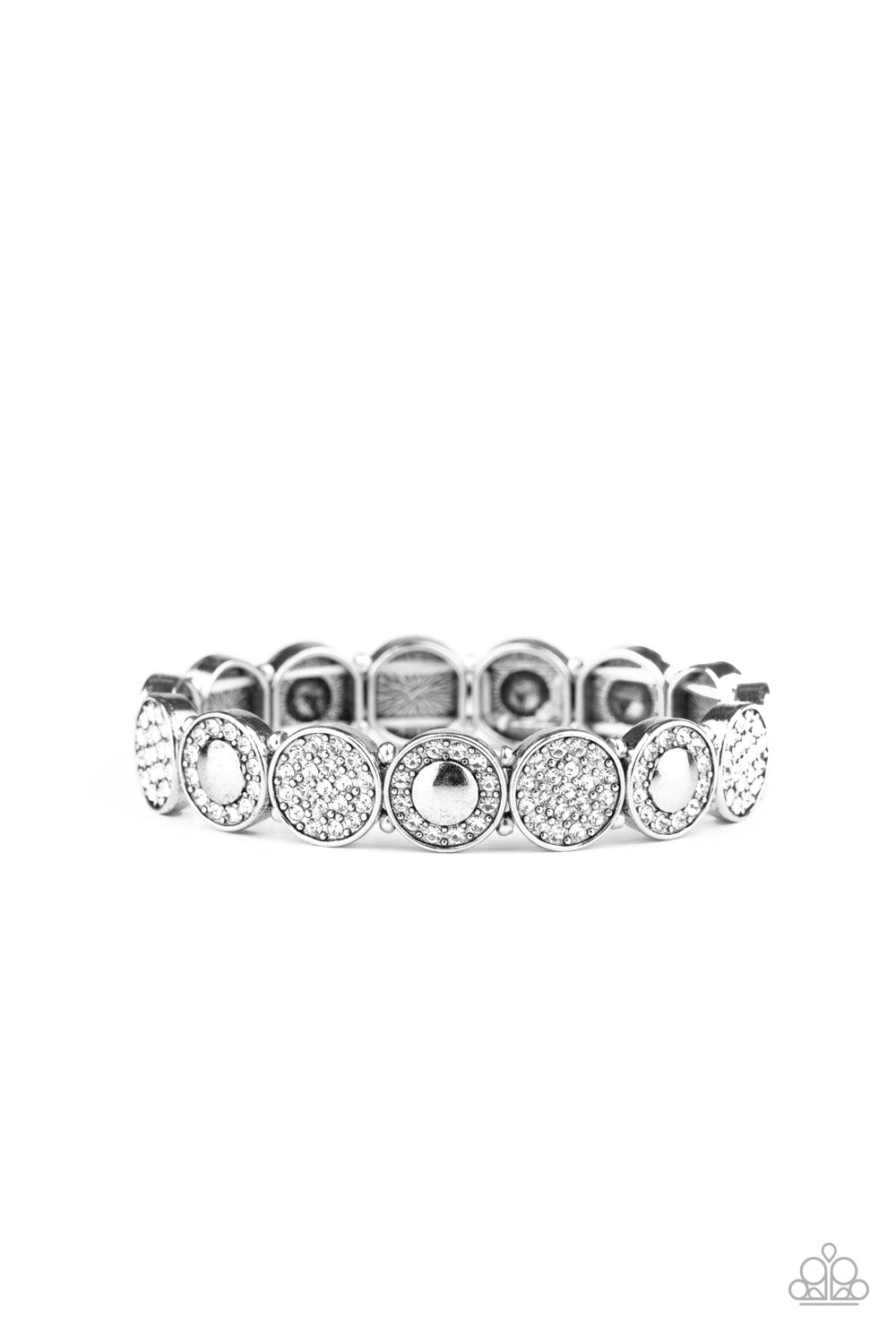 Glamour Garden - White Bracelet