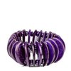 Tropical Tiki Bar - Purple Wood Bracelet