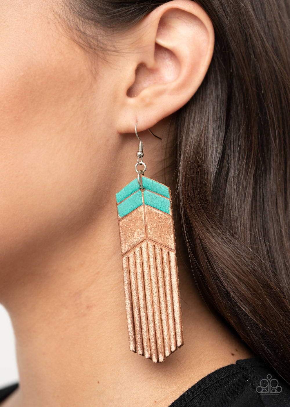 Desert Trails - Blue Earring