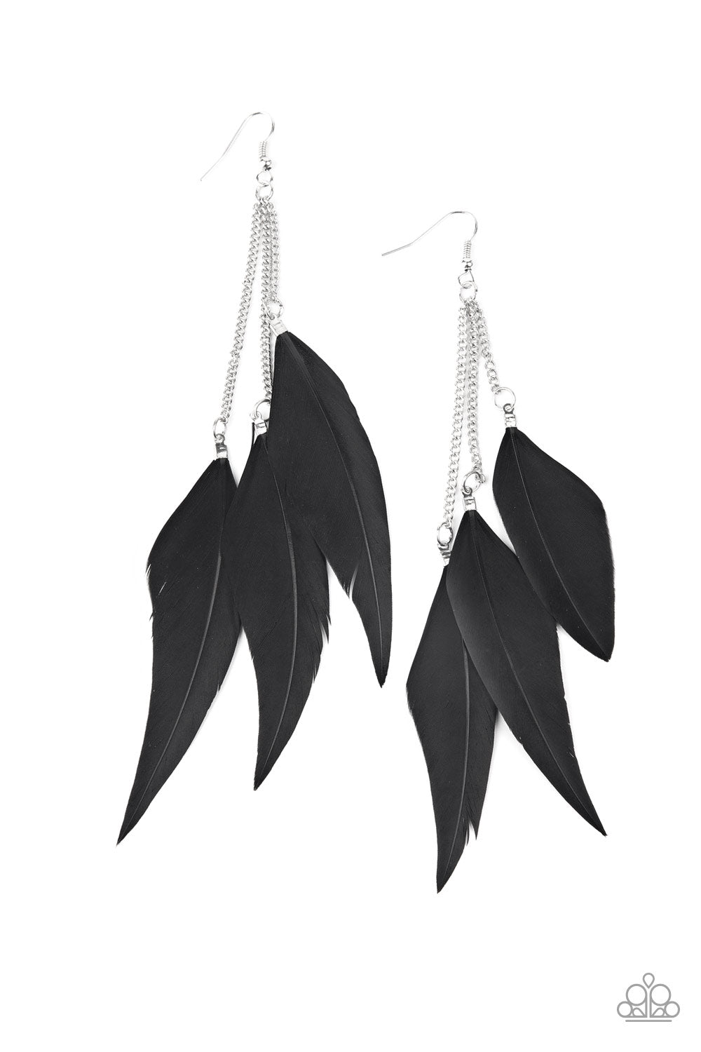 West Side Western - Black Earring