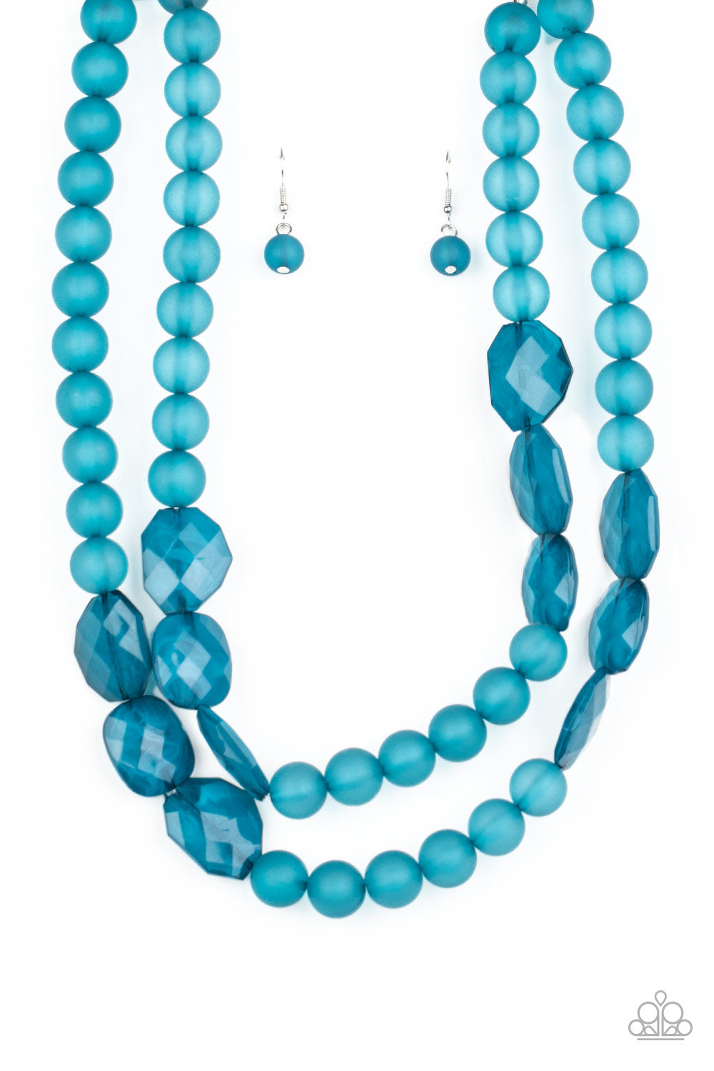 Arctic Art - Blue Necklace