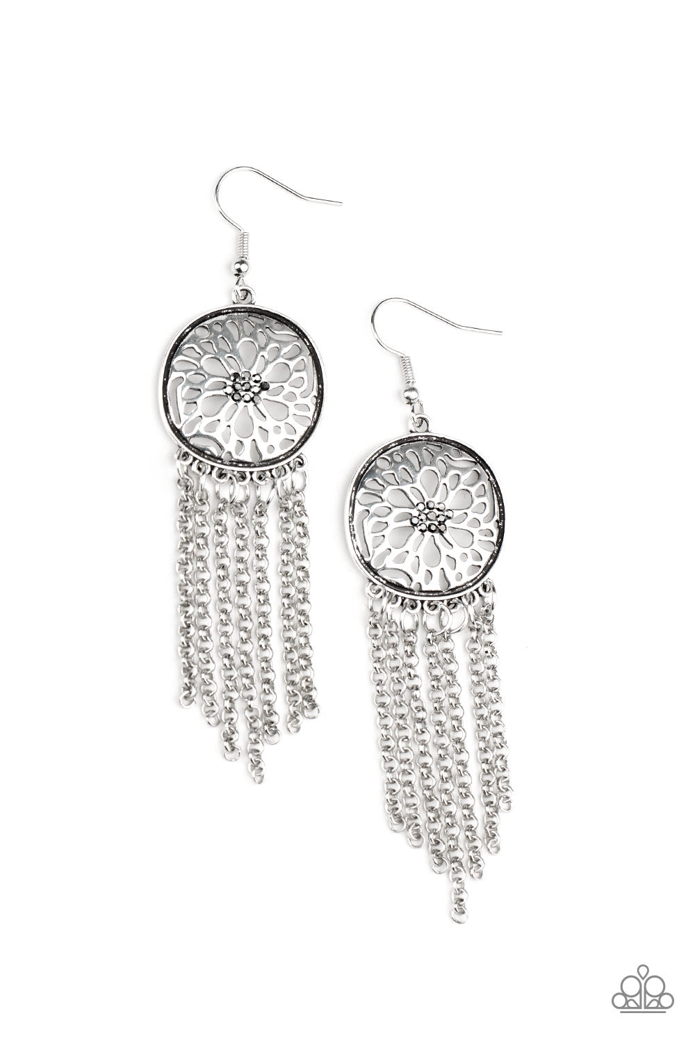 Blissfully Botanical - Silver Earring