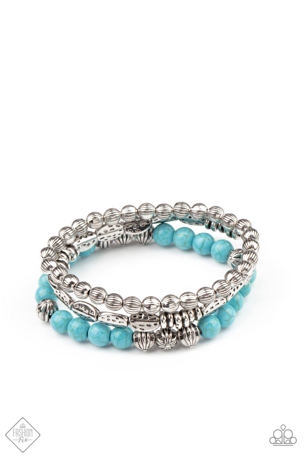 Trail Mix Mecca - Blue Bracelet