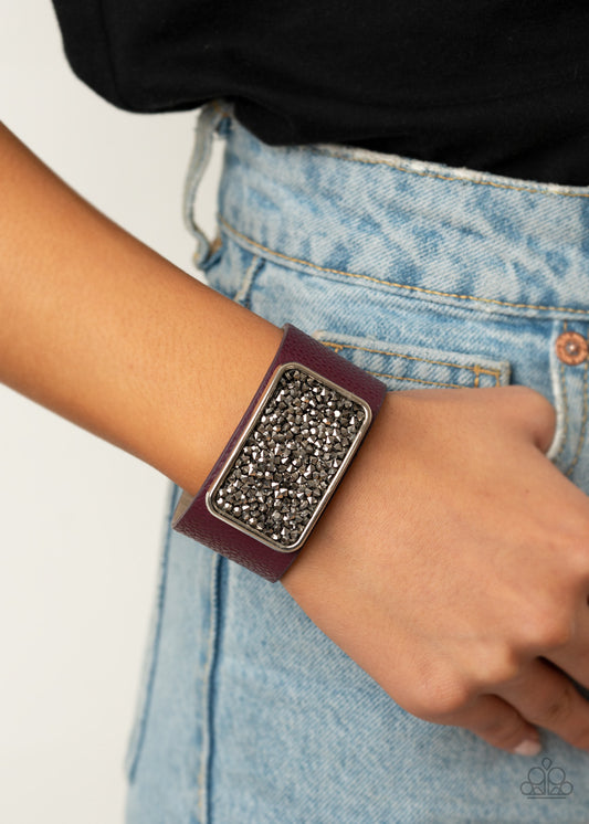 Interstellar Shimmer - Purple Bracelet