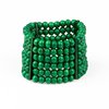 Tanning in Tanzania - Green Wooden Bracelet