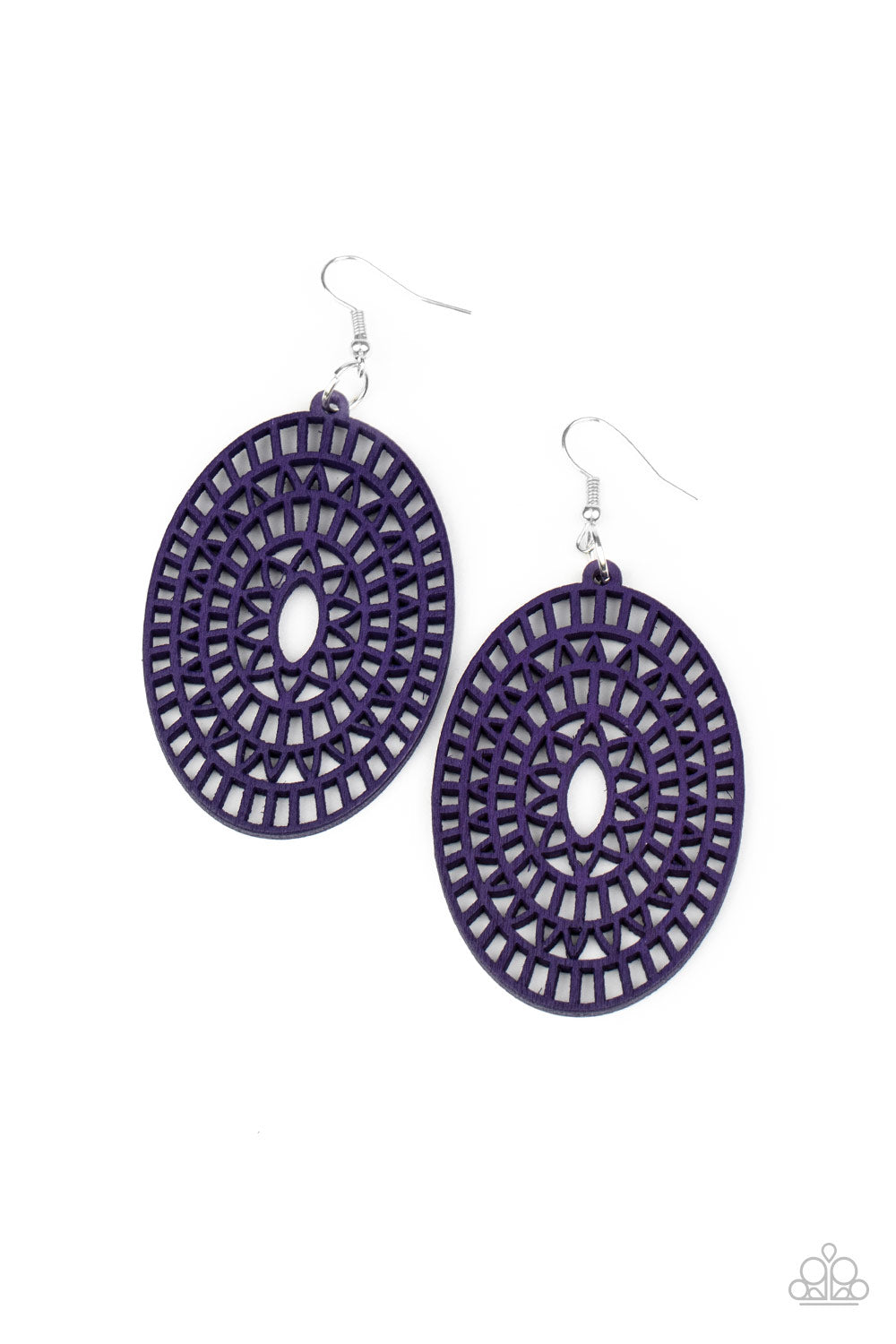 Tropical Retreat - Purple Earring