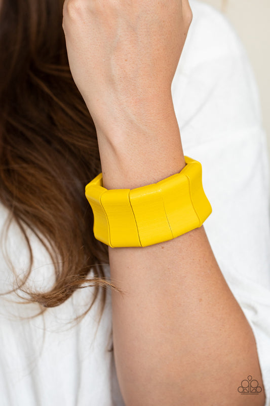 Caribbean Couture - Yellow Bracelet