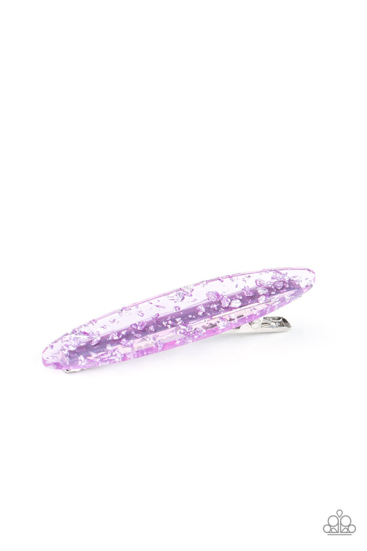 Confetti Couture - Purple Hair Clip