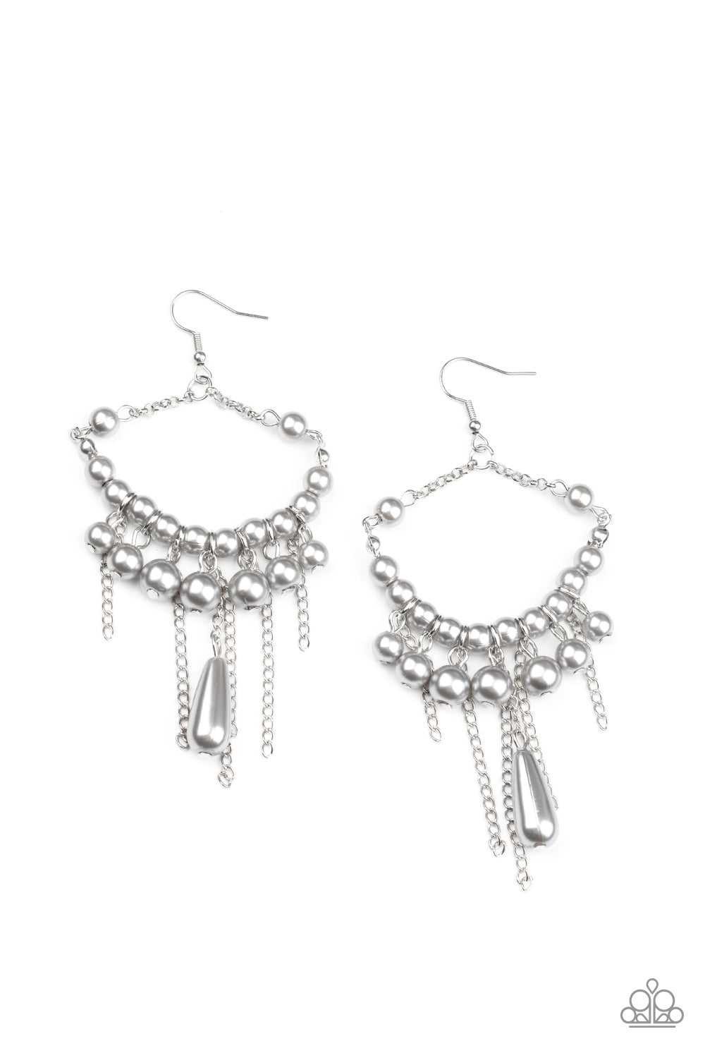 Party Planner Posh - Silver Earring