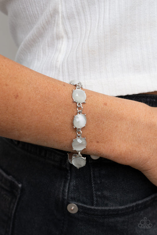 Ms. GLOW-It-All - White Bracelet