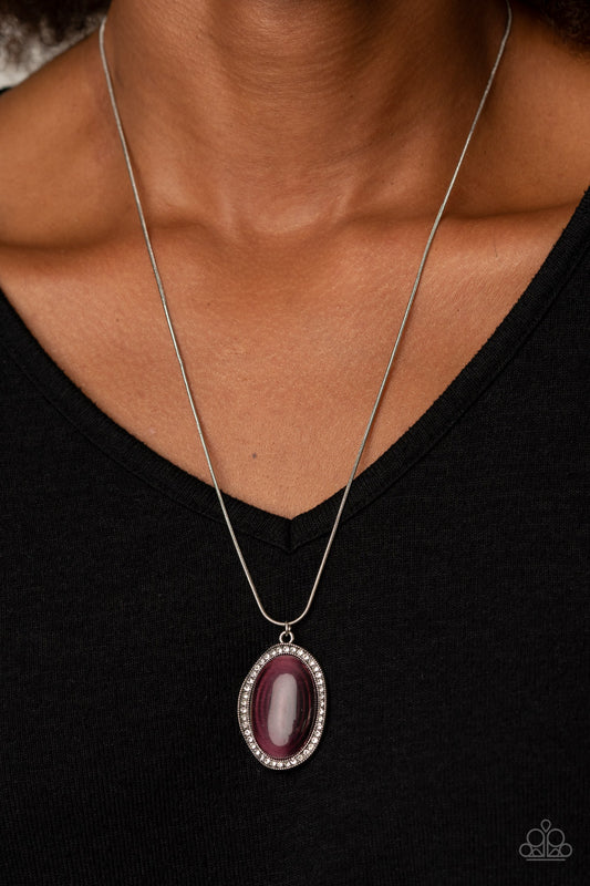 GLISTEN To This - Purple Necklace
