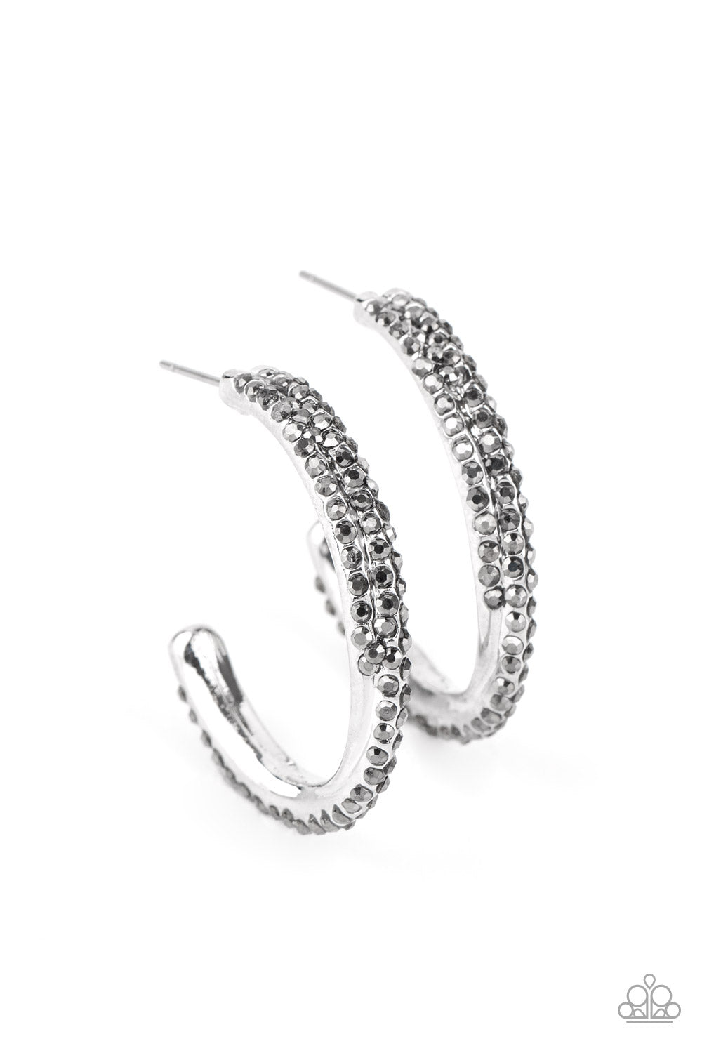 Trail Of Twinkle - Silver Earring