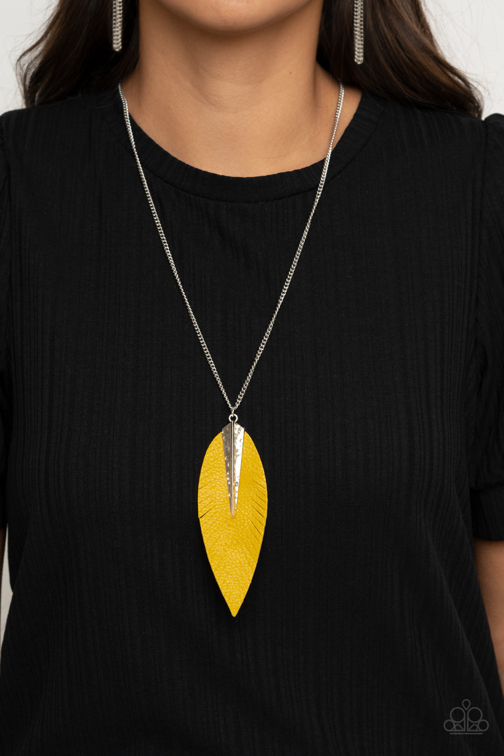 Quill Quest - Yellow Necklace