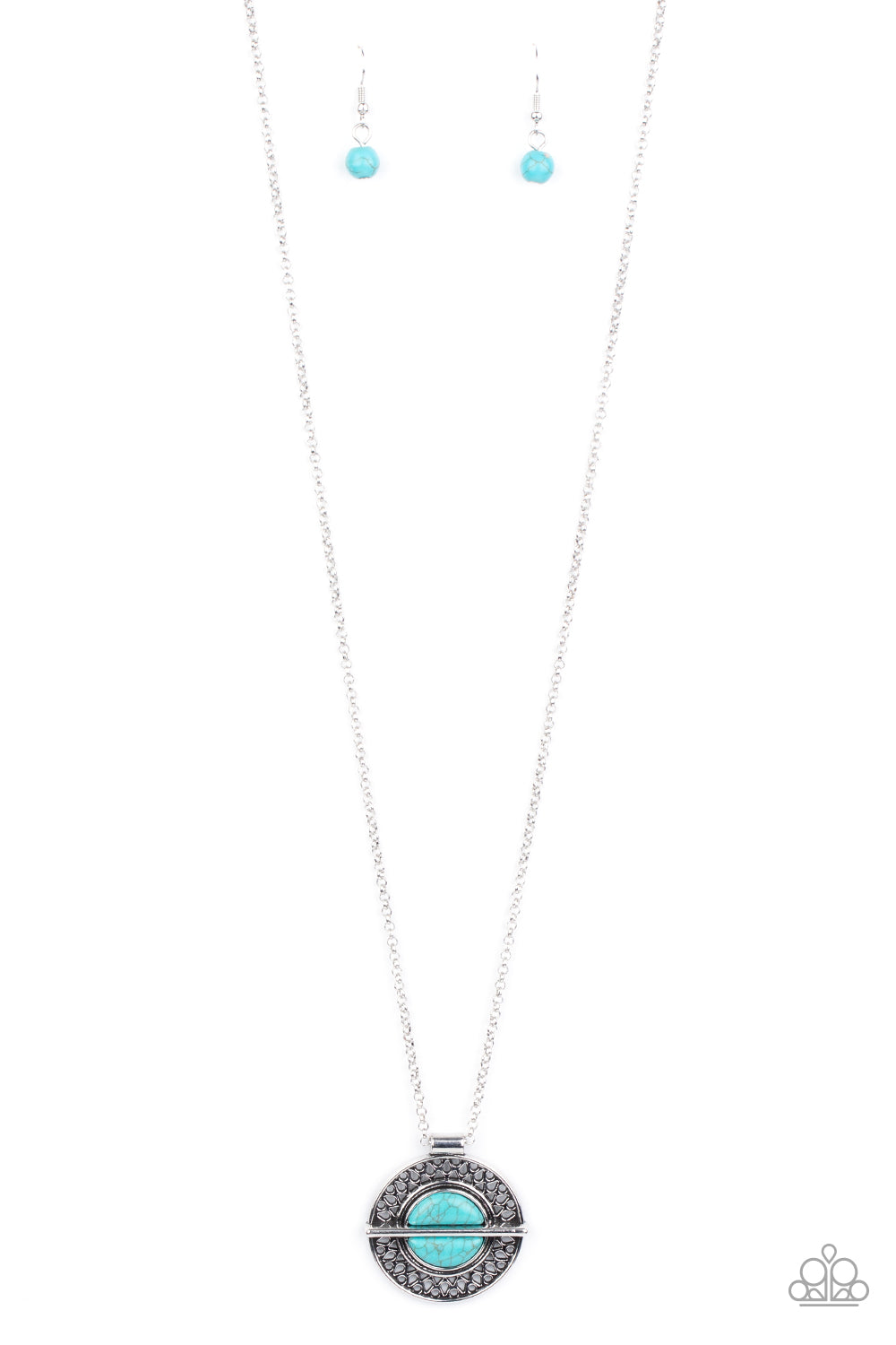 Adobe Adornment - Blue Necklace