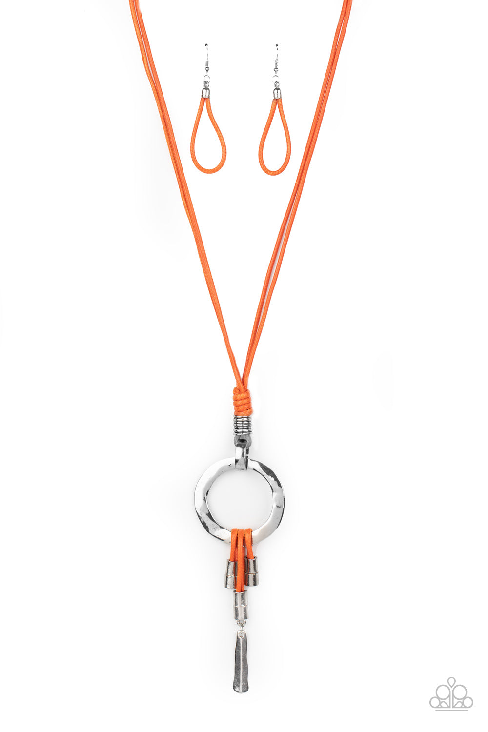 Tranquil Artisan - Orange Necklace