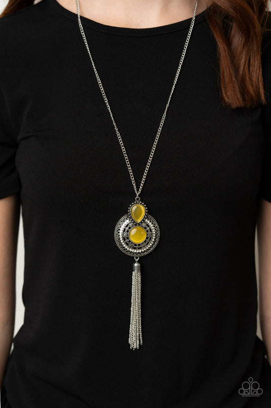 Mountain Mystic - Yellow Necklace
