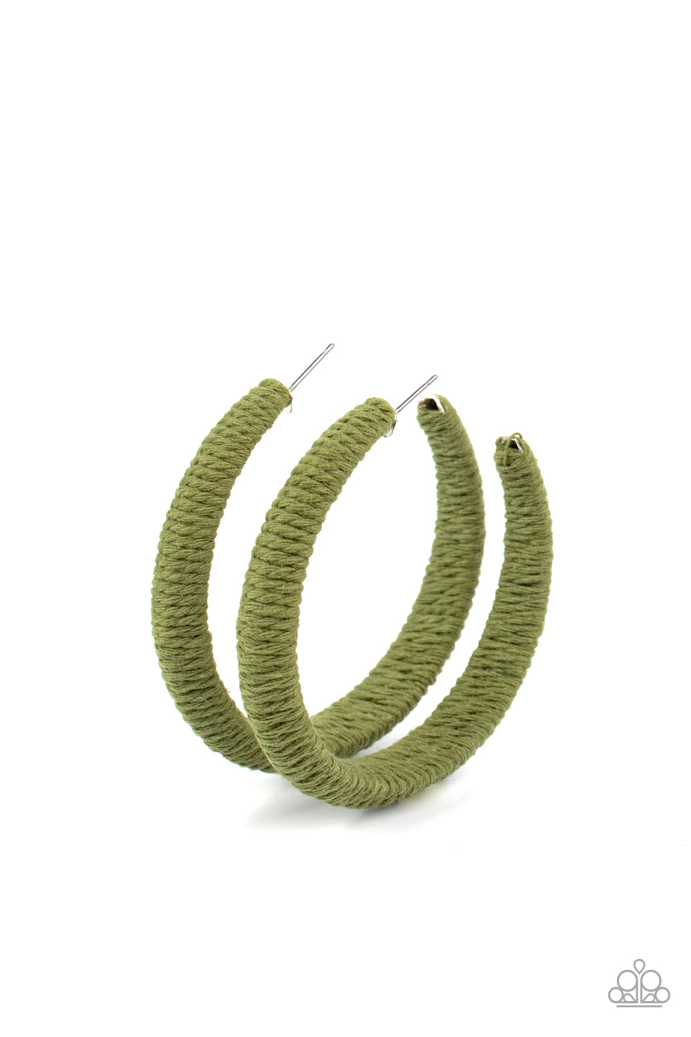 TWINE and Dine - Green Earring