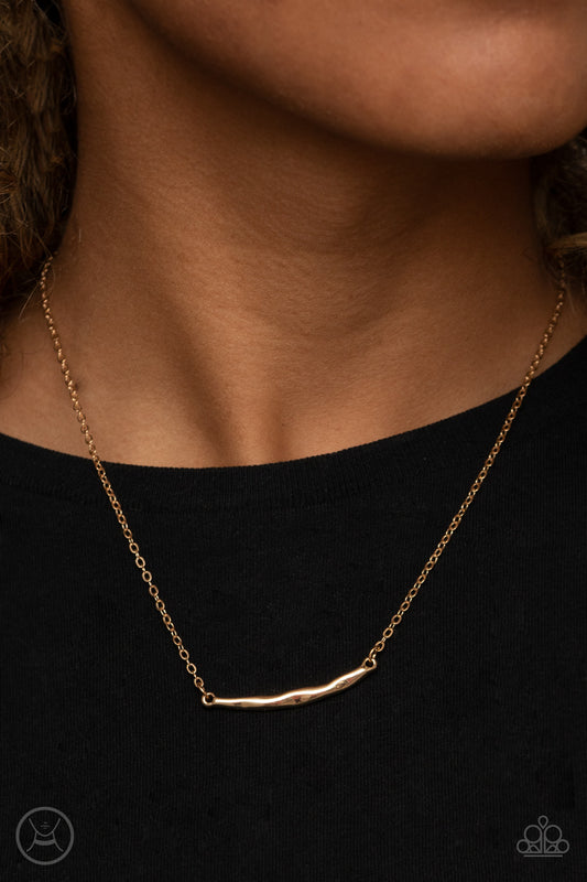 Taking It Easy - Gold Necklace