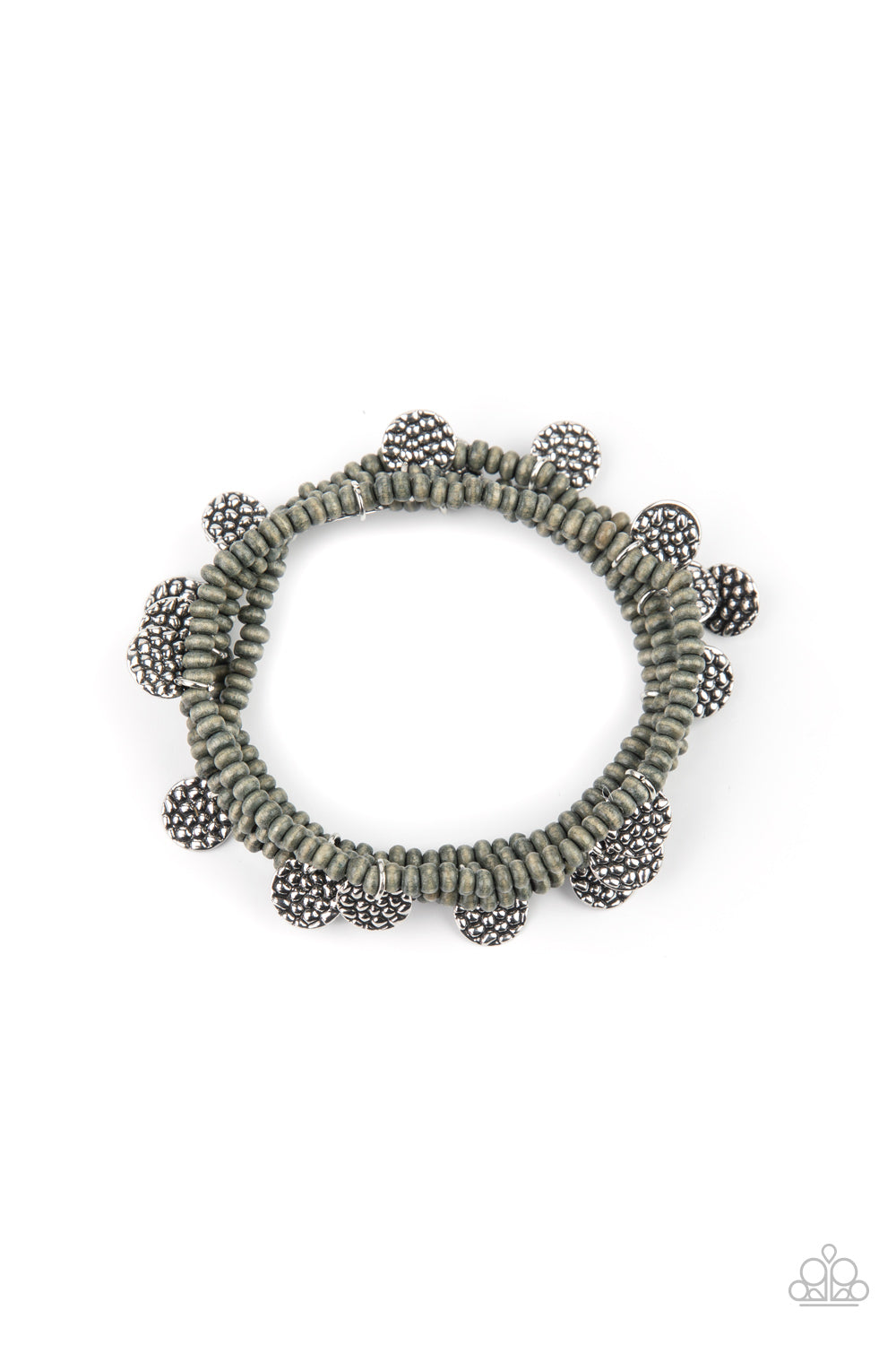 WOODnt Count It - Silver Bracelet