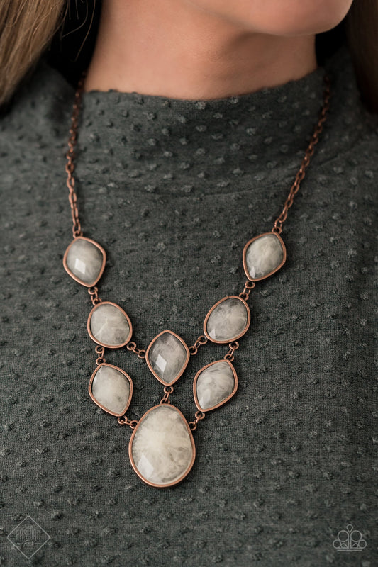 Opulently Oracle - Copper Necklace