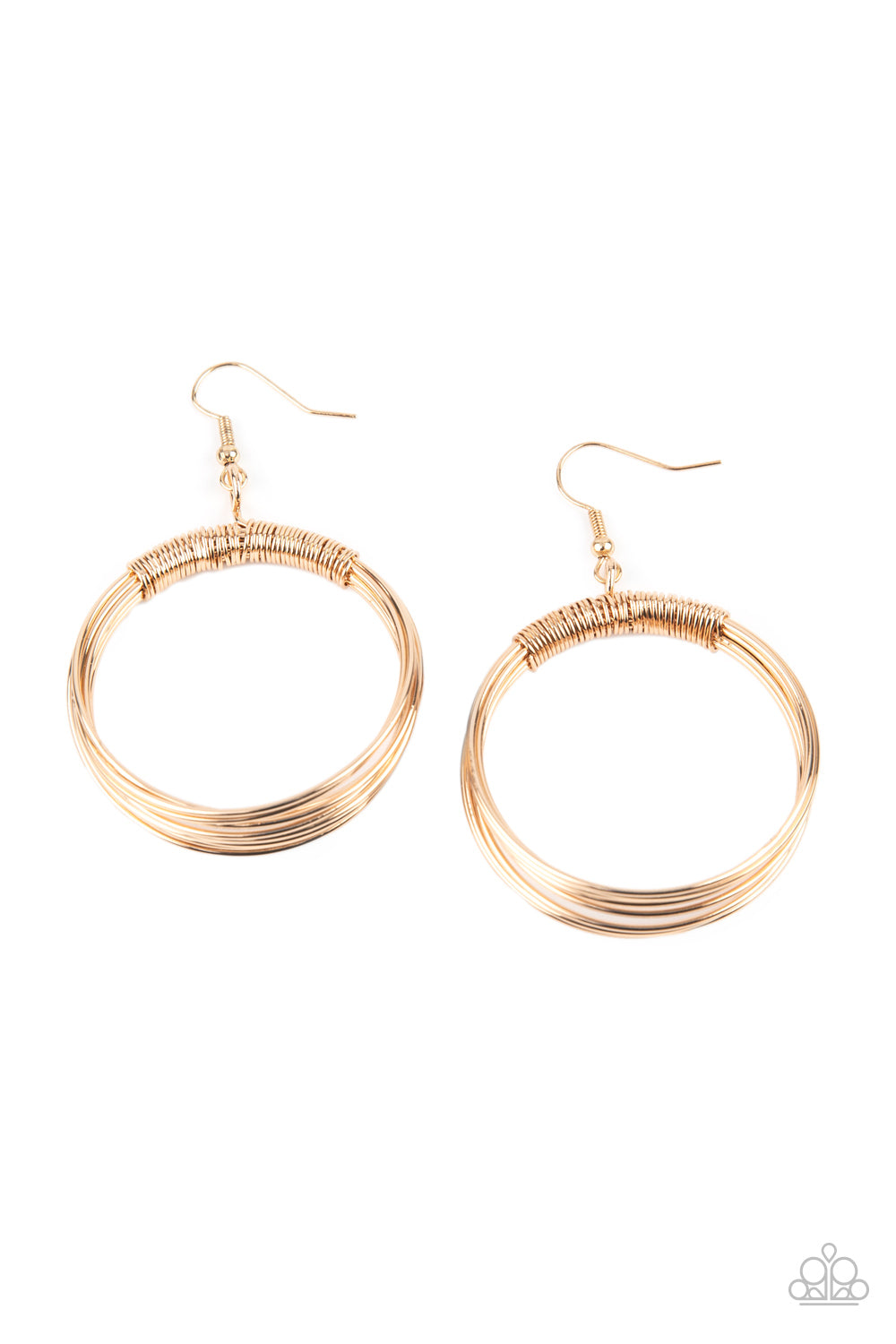 Urban-Spun - Gold Earring