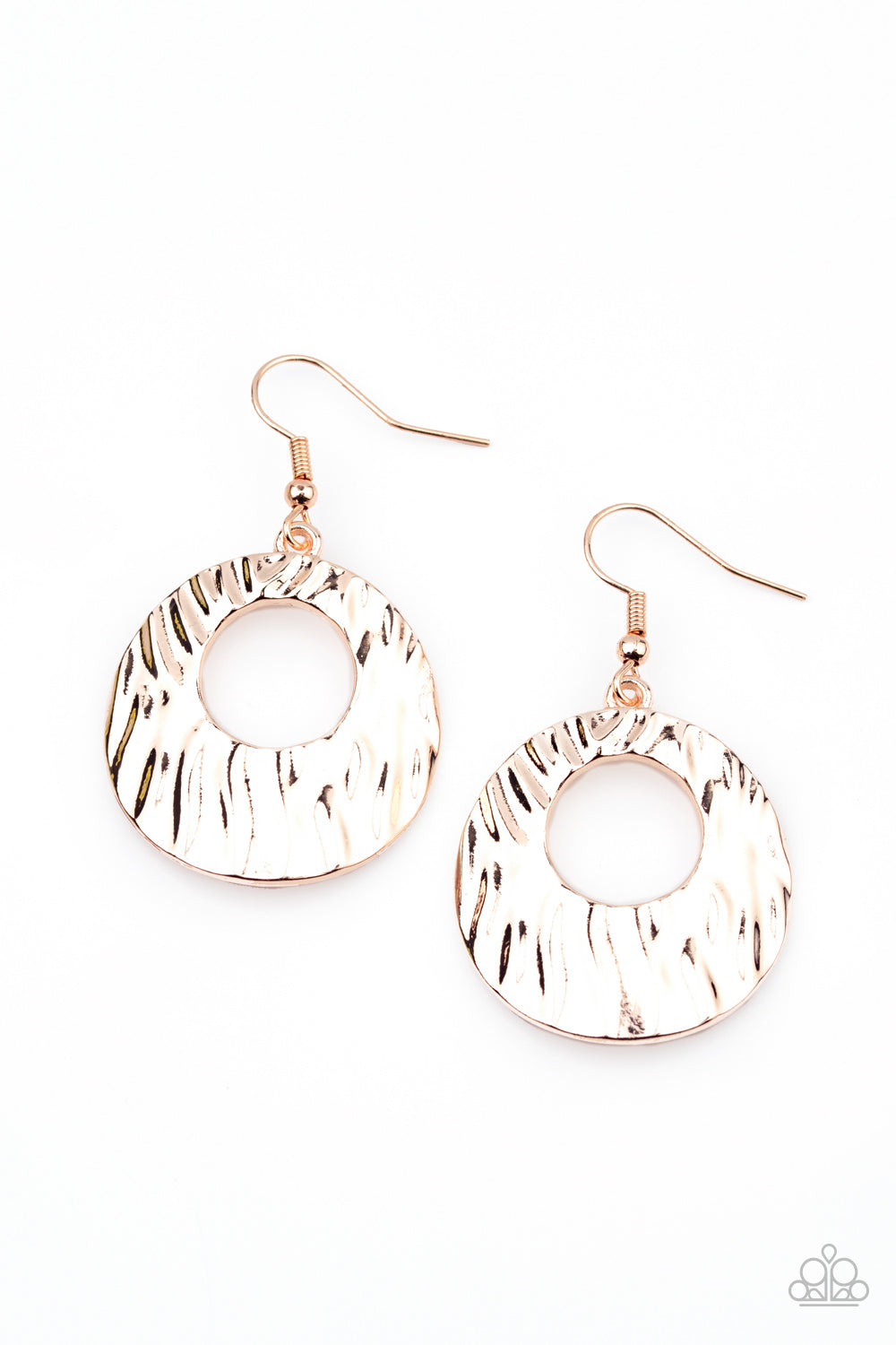 Warped Perceptions - Rose Gold Earring