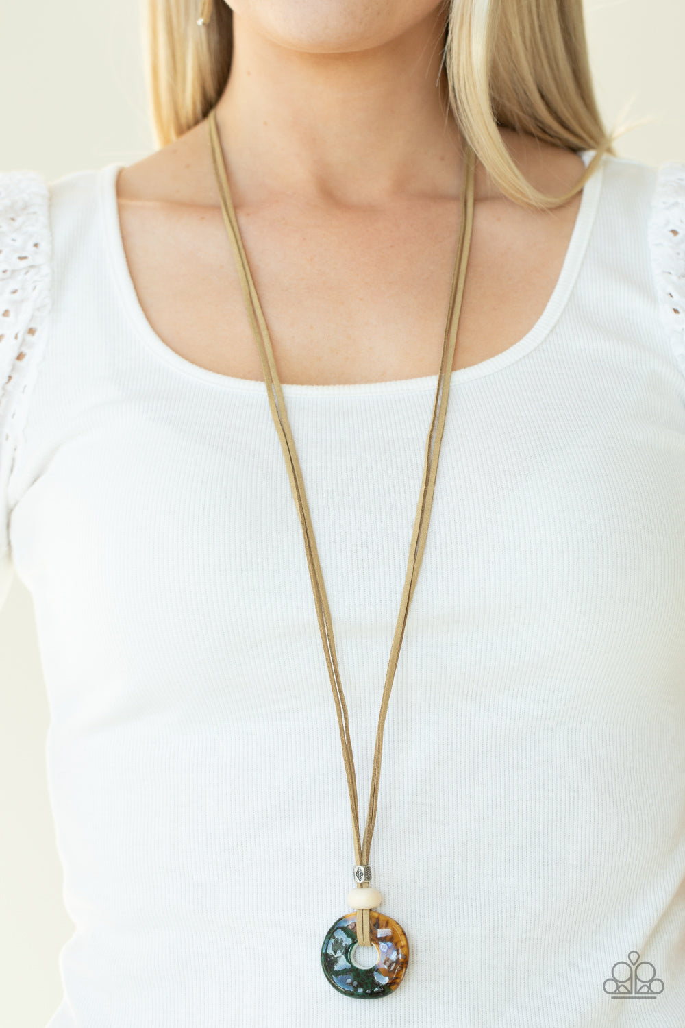 Primal Paradise - Brown Necklace
