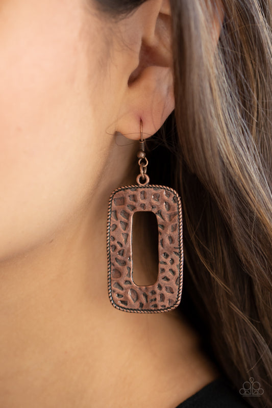 Primal Elements - Copper Earring
