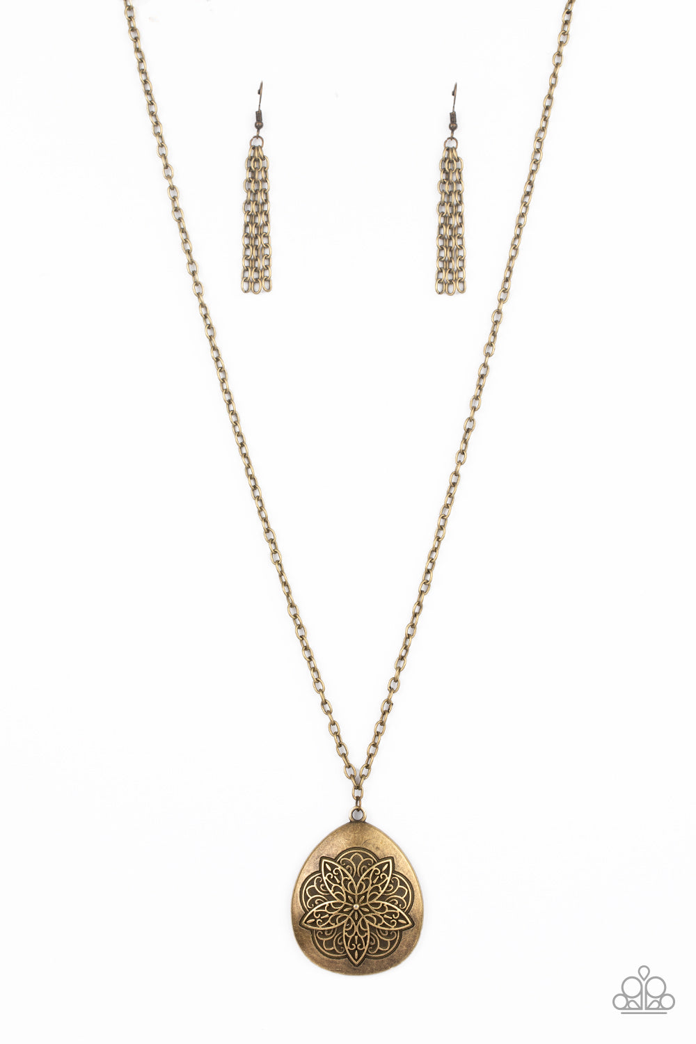 Rustic Renaissance - Brass Necklace