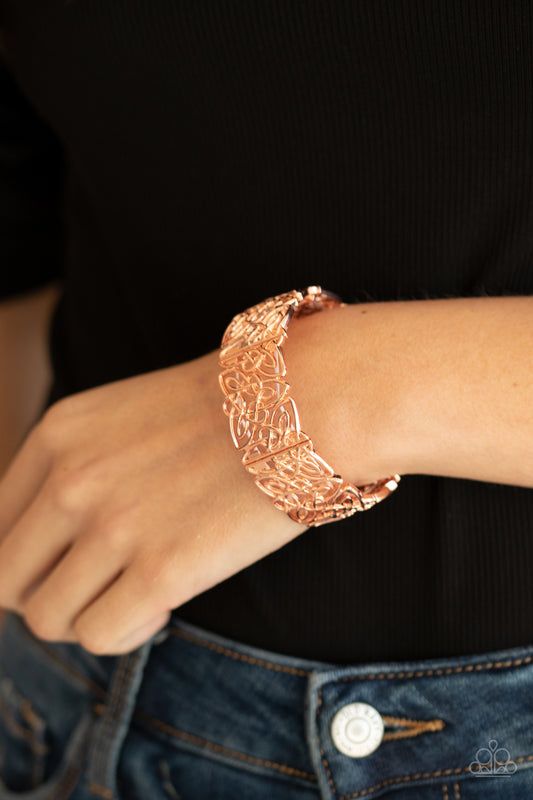 Namaste Gardens - Copper Bracelet