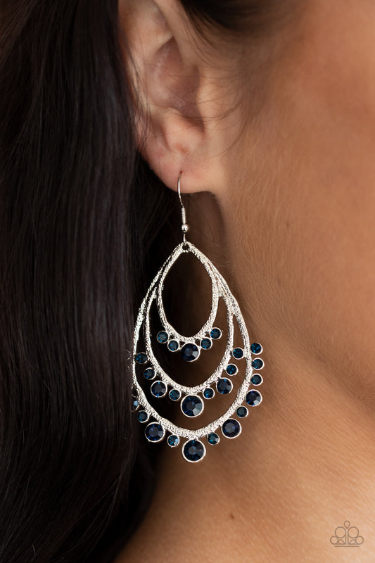 Break Out In TIERS - Blue Earring