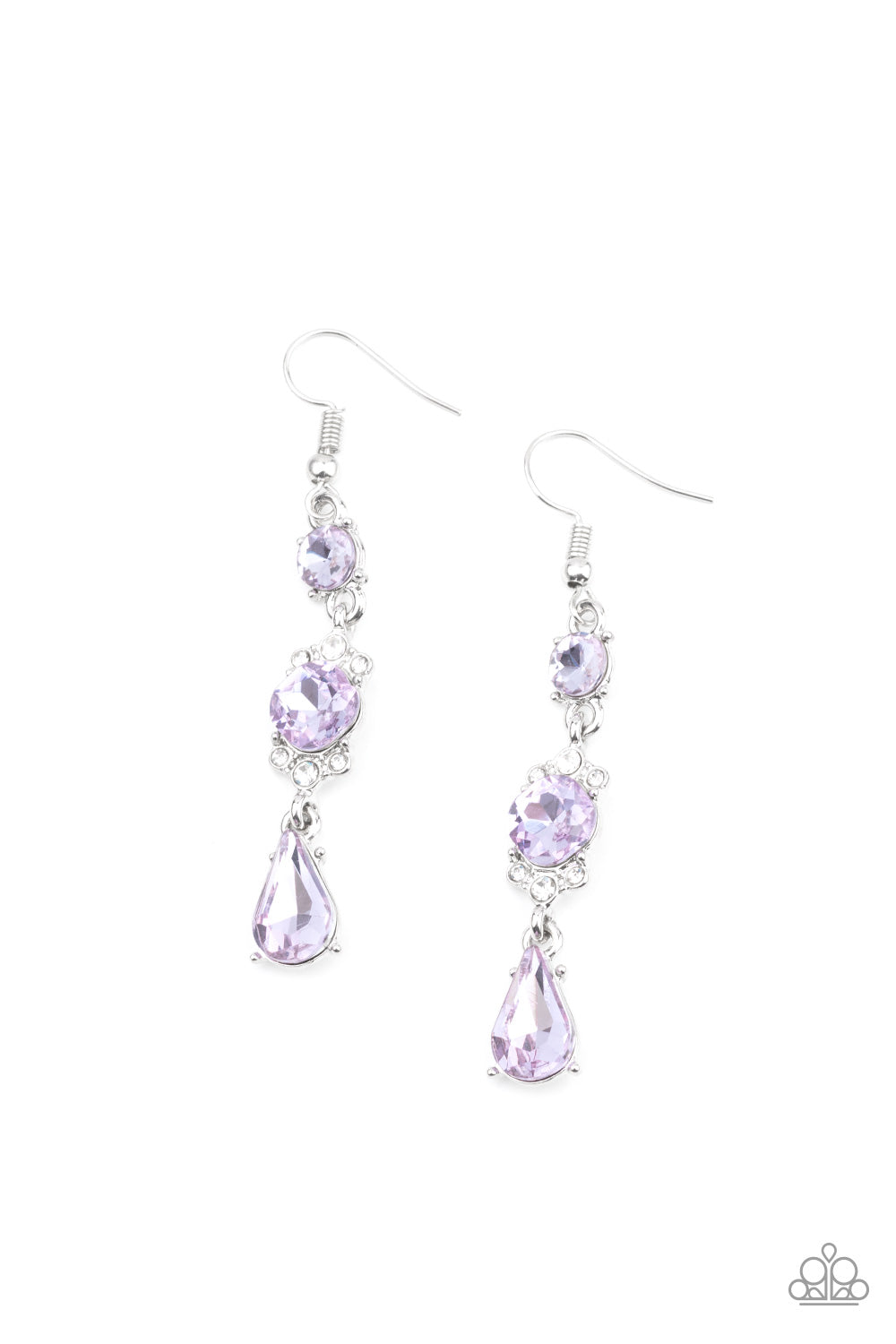 Outstanding Opulence - Purple Earring